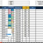 plantilla de gestion de datos de equipos de futbol