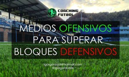 CLASE TACTICA: MEDIOS OFENSIVOS PARA SUPERAR BLOQUES DEFENSIVOS EN FUTBOL